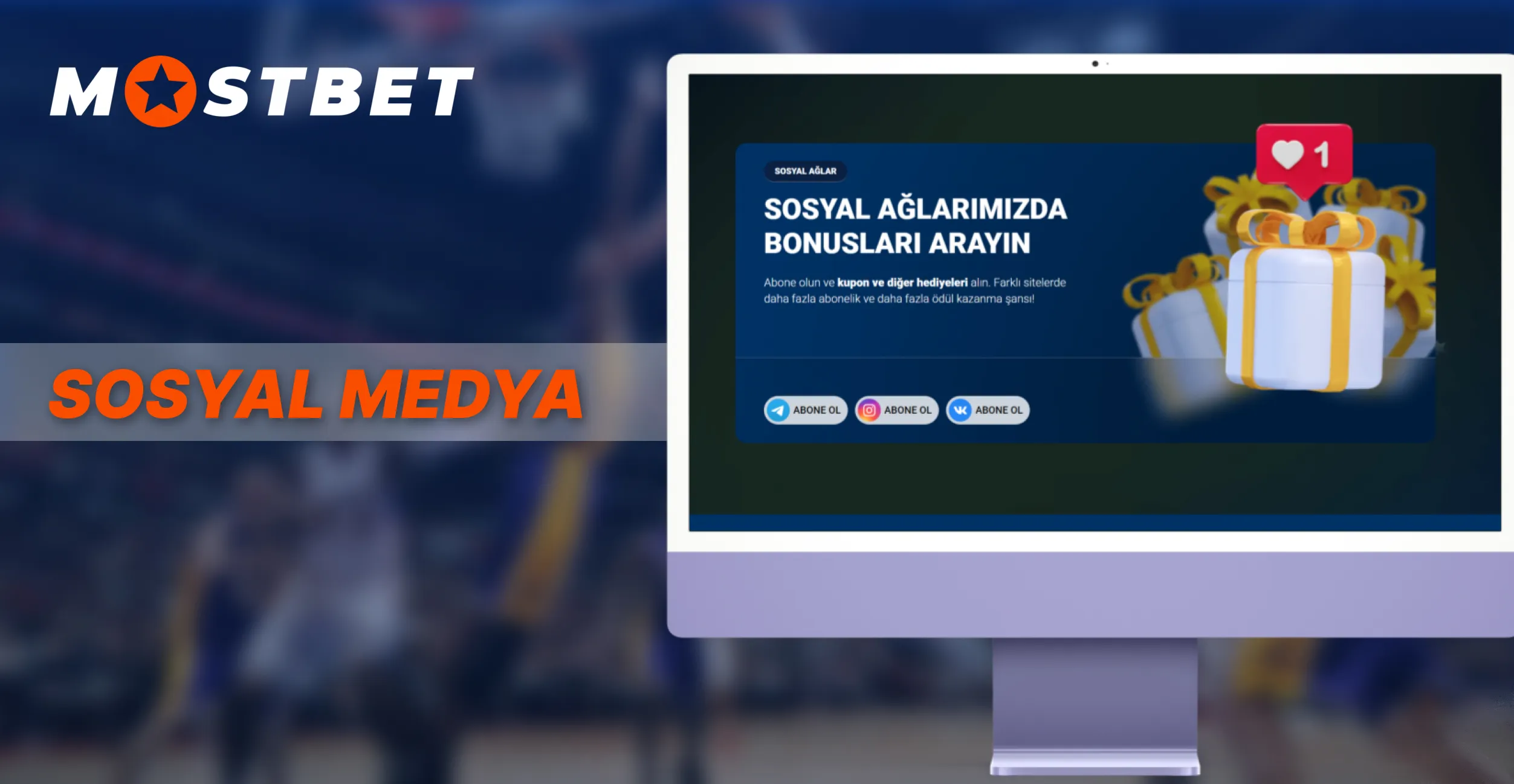 MostBet sosyal ağları