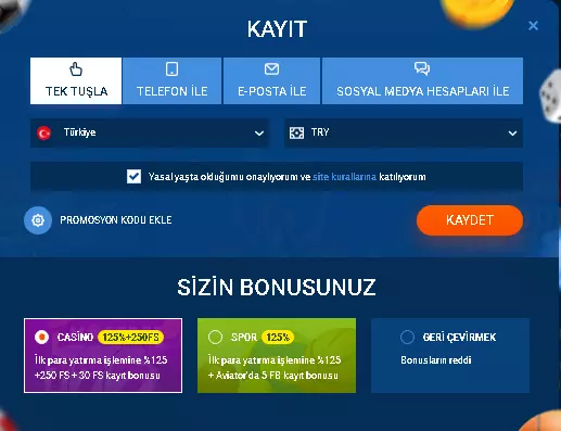 Mostbet kaydolun